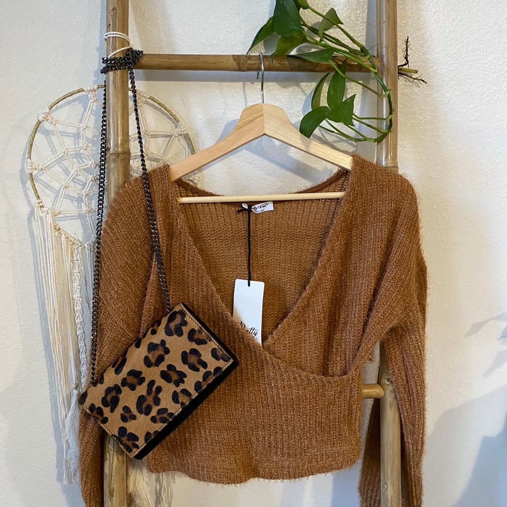 MADE IN ITALY SOFT SWEATER  SIZE 4